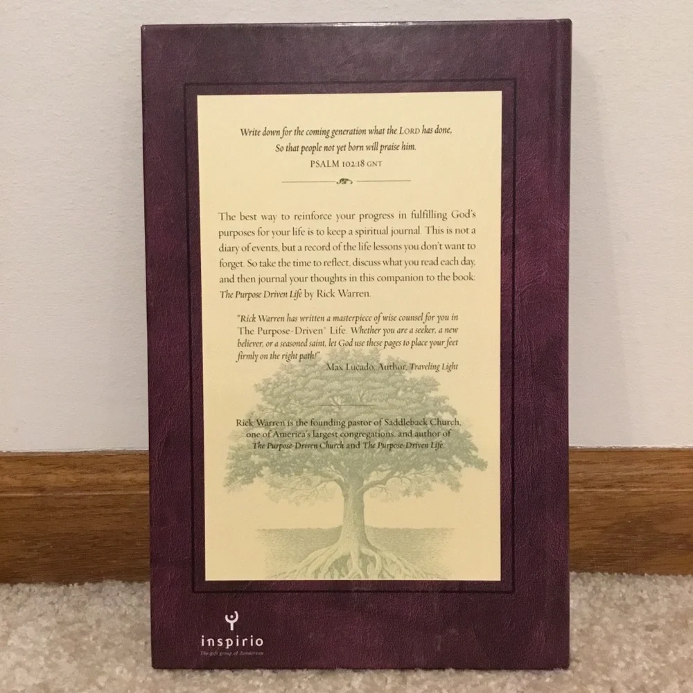 The Purpose Driven Life Journal (Hardcover)